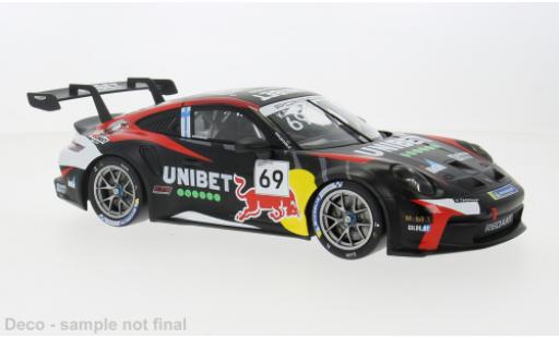 Porsche 911 1/18 IXO GT3 Cup Cup Zolder 2024 #69 1:18 modellino in miniatura