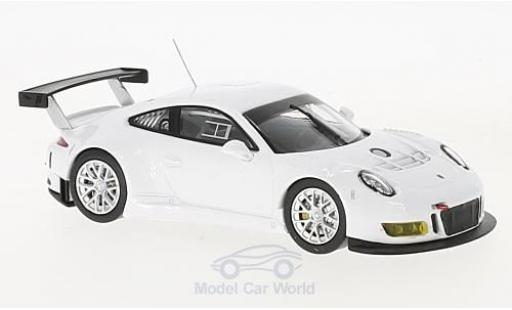 Porsche 911 SC 1/43 IXO GT3 R bianco modellino in miniatura