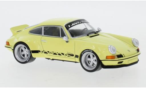 Porsche 911 1/43 IXO RWB giallo modellino in miniatura