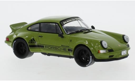 Porsche 911 1/43 IXO RWB oliv modellino in miniatura