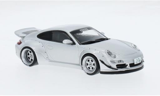 Porsche 997 RWB 1/43 IXO silber 1:43 modellino in miniatura