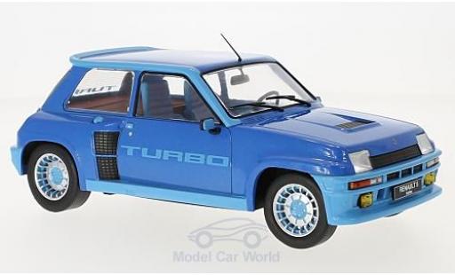 Renault 5 Turbo 1/18 IXO Turbo 1 metallico blu 1981 modellino in miniatura
