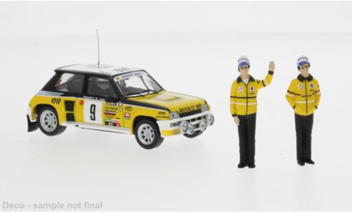 Renault 5 1/43 IXO Turbo No.9 Rally Monte Carlo 1981 1:43 modellino in miniatura