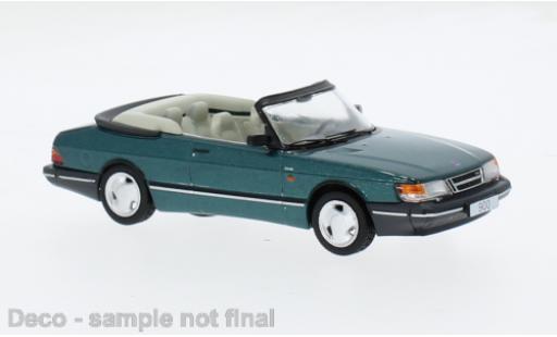 Saab 900 1/43 IXO metallise grün 1991 1:43 modellino in miniatura