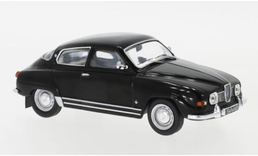 Saab 96 1/43 IXO V4 nero 19 modellino in miniatura