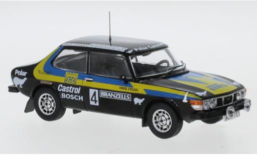 Saab 99 1/43 IXO EMS No.4 Rallye WM Rally Schweden 1977 S.Blomqvist/H.Sylvan modellino in miniatura