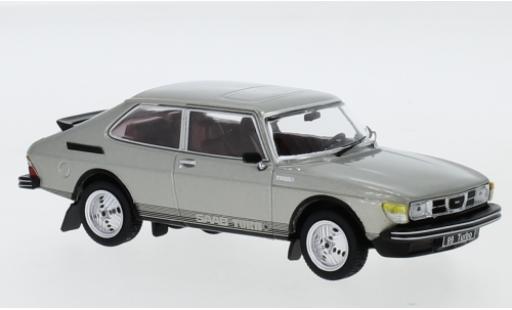 Saab 99 1/43 IXO Turbo Combi Coupe metallico grigio 1977 modellino in miniatura