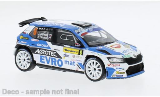 Skoda Fabia 1/43 IXO Rally2 EVO No.6 Barum Rally Zlin 2021 1:43 modellino in miniatura