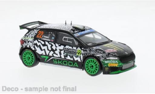Skoda Fabia 1/43 IXO Rally2 No.22 WRC Rallye Monte Carlo 2024 1:43 modellino in miniatura