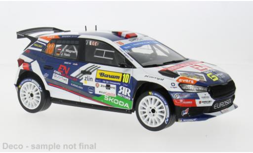 Skoda Fabia 1/18 IXO Rally2 Rally WM Barum Rally 2024 #10 1:18 modellino in miniatura