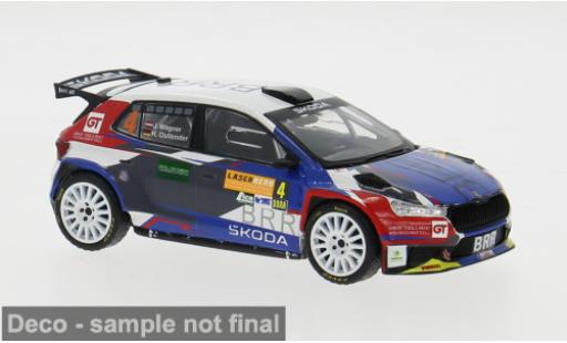 Skoda Fabia 1/43 IXO Rally2 Rally WM Lavanttal Rally 2024 #4 1:43 modellino in miniatura