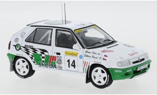 Skoda Felicia 1/43 IXO Kit Car No.14 Rallye Monte Carlo 1996 P.Sibera/P.Gross modellino in miniatura