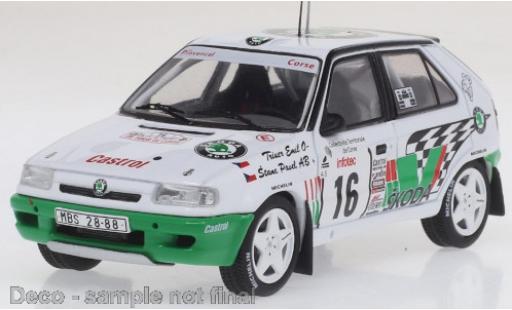 Skoda Felicia 1/43 IXO Kit Car No.16 Rallye Tour de Corse 1995 E.Triner/P.Stanc modellino in miniatura