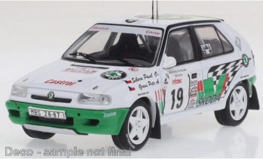 Skoda Felicia 1/43 IXO Kit Car No.19 Rallye Tour de Corse 1995 P.Sibera/P.Gross modellino in miniatura