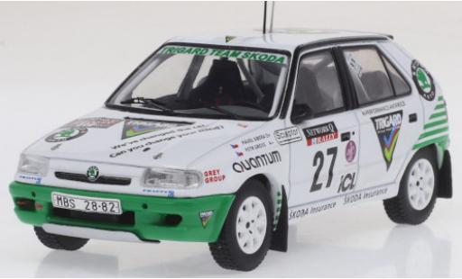 Skoda Felicia 1/43 IXO Kit Car No.27 Trigard Team RAC Rally 1995 P.Sibera/P.Gross modellino in miniatura