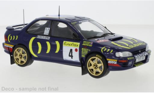 Subaru Impreza 1/24 IXO 555 No.4 Rally Team Rallye Monte-Carlo 1995 C.McRae/D.Ringer modellino in miniatura