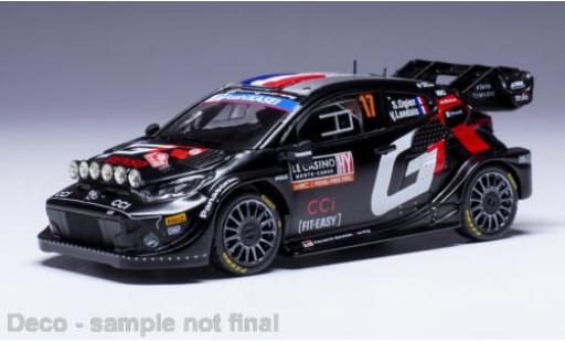 Toyota Yaris 1/43 IXO GR Rally1 Hybrid No.17 Rallye WM Rallye Monte Carlo 2024 1:43 modellino in miniatura