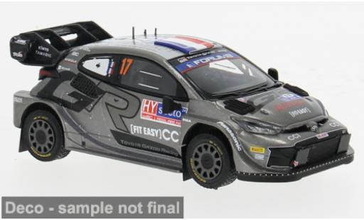 Toyota Yaris 1/43 IXO GR Rally1 Hybrid Rally WM Rally Finland 2024 #17 1:43 modellino in miniatura