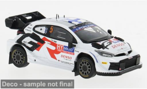 Toyota Yaris 1/43 IXO GR Rally1 Hybrid Rally WM Rally Finland 2024 #5 1:43 modellino in miniatura