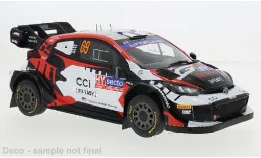 Toyota Yaris 1/18 IXO GR Rally1 Hybrid Rally WM Rally Finland 2024 #69 1:18 modellino in miniatura
