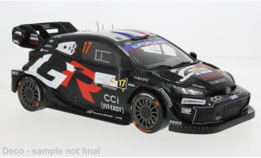 Toyota Yaris 1/18 IXO GR Rally1 Rally Islas Canaris 2025 #17 1:18 modellino in miniatura