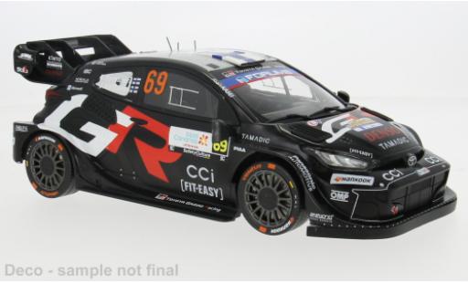 Toyota Yaris 1/18 IXO GR Rally1 Rally Islas Canaris 2025 #69 1:18 modellino in miniatura