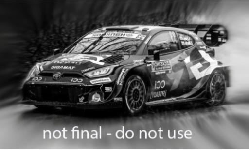 Toyota Yaris 1/43 IXO GR Rally1 WRC Rally Monte Carlo 2025 #33 1:43 modellino in miniatura