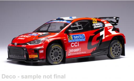 Toyota Yaris 1/18 IXO GR Rally2 Rally WM Rally Finland 2024 #39 1:18 modellino in miniatura