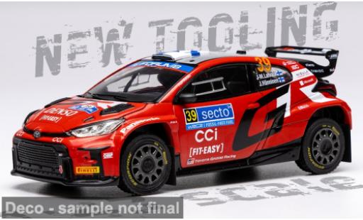 Toyota Yaris 1/43 IXO GR Rally2 Rally WM Rally Finland 2024 #39 1:43 modellino in miniatura