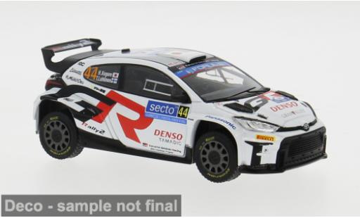 Toyota Yaris 1/43 IXO GR Rally2 Rally WM Rally Finland 2024 #44 1:43 modellino in miniatura