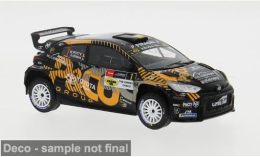 Toyota Yaris 1/43 IXO GR Rally2 Rally WM Rally Ypres 2024 #1 1:43 modellino in miniatura