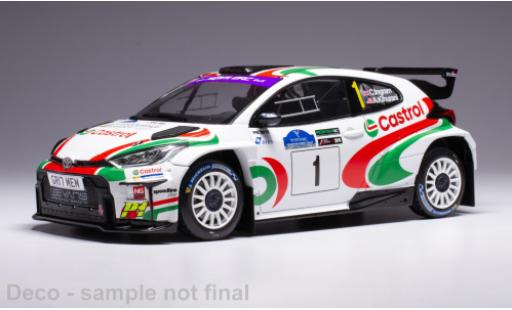 Toyota Yaris 1/18 IXO GR Rally2 Rally WM Voyonic Grampian Forest Rally 2024 #1 1:18 modellino in miniatura