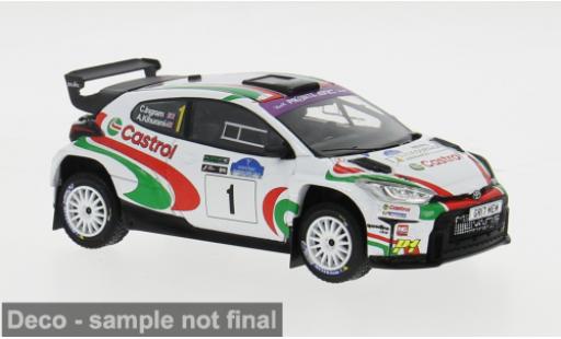 Toyota Yaris 1/43 IXO GR Rally2 Rally WM Voyonic Grampian Forest Rally 2024 #1 1:43 modellino in miniatura