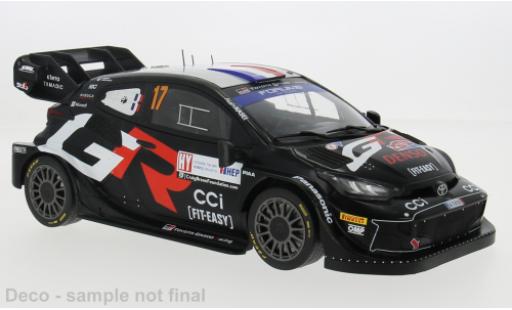 Toyota Yaris 1/18 IXO Rally 1 No.17 WRC Rally Croatia 2024 1:18 modellino in miniatura