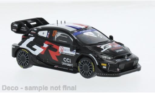 Toyota Yaris 1/43 IXO Rally 1 No.17 WRC Rally Croatia 2024 1:43 modellino in miniatura