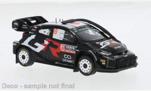 Toyota Yaris 1/43 IXO Rally 1 No.18 WRC Safari Rallye Kenia 2024 1:43 modellino in miniatura