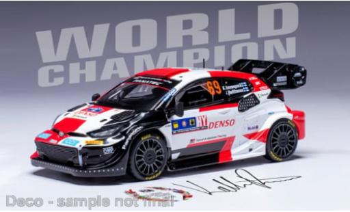 Toyota Yaris 1/43 IXO Rally 1 No.69 WRC Central European Rally 2023 1:43 modellino in miniatura