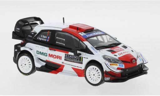 Toyota Yaris 1/43 IXO WRC No.1 Rallye WM Rally Monte Carlo 2021 S.Ogier/J.Ingrassia modellino in miniatura