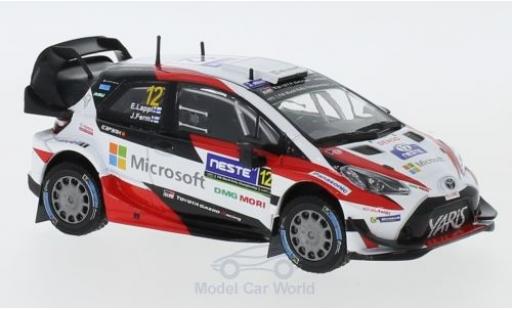 Toyota Yaris 1/43 IXO WRC No.12 GAZOO Racing WRC Rallye WM Rallye Finnland 2017 E.Lappi/J.Ferm modellino in miniatura
