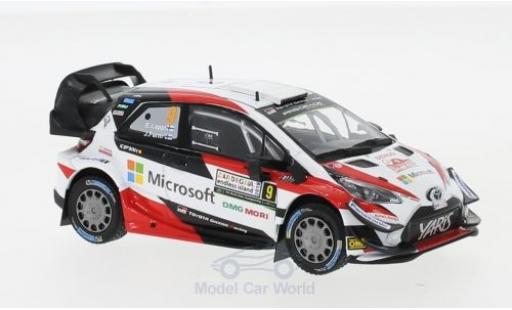 Toyota Yaris 1/43 IXO WRC No.9 Microsoft Rallye WM Rallye Italien 2018 E.Lappi/J.Ferm modellino in miniatura