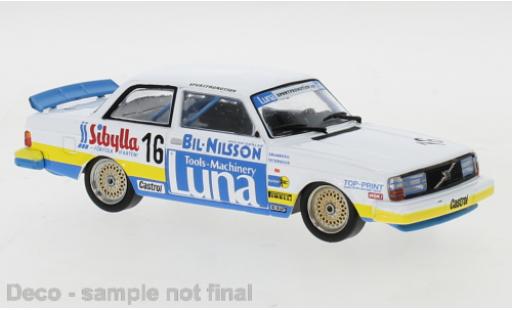 Volvo 240 1/43 IXO No.16 Sportpromotion AB ETCC Monza 1984 U.Granberg/G.Petersson modellino in miniatura