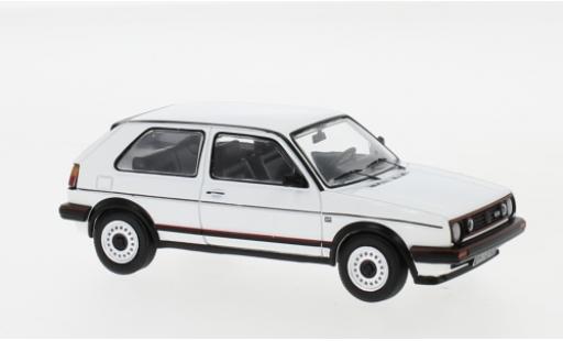 Volkswagen Golf 1/43 IXO II GTi bianco 1984 modellino in miniatura