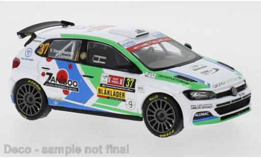 Volkswagen Polo 1/43 IXO GTI R5 No.37 Rally Ypres 2021 V.Verschueren/F.Cuvelier modellino in miniatura