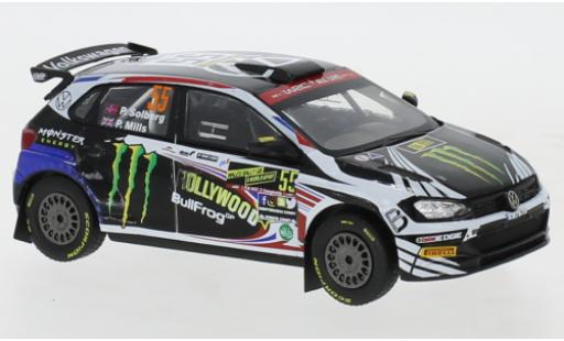 Volkswagen Polo 1/43 IXO GTI R5 No.55 Rallye Wales 2019 P.Solberg/P.Mills modellino in miniatura