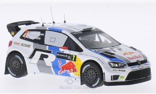 Volkswagen Polo 1/43 IXO R WRC No.7 Red Bull Rallye WM Rallye Acropolis 2013 J-M.Latvala/M.Anttila modellino in miniatura