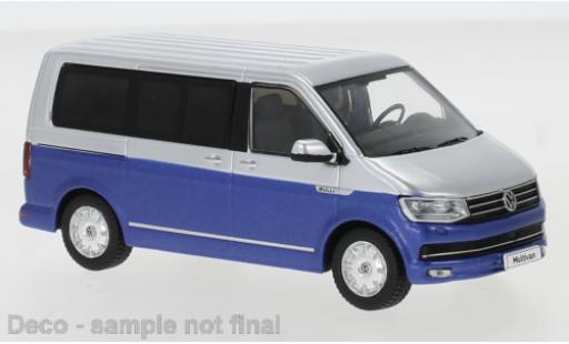 Volkswagen T6 1/43 IXO Multivan grigio/blu 2017 modellino in miniatura