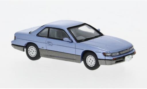 Nissan Silvia 1/64 J Collection (S13) blau/grau 1:64 modellino in miniatura