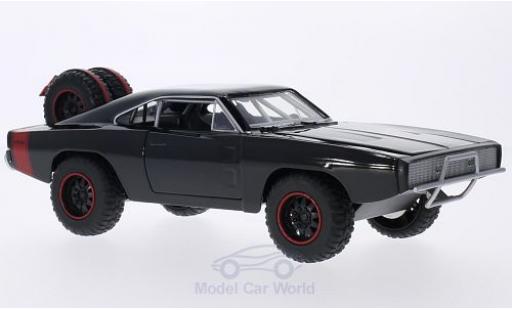Dodge Charger 1/24 Jada Toys R/T Off Road nero/rosso Fast & Furious 1970 Doms Offroad modellino in miniatura