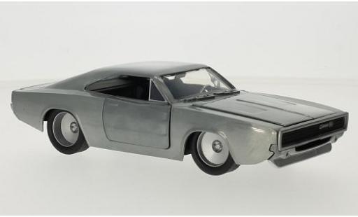 Dodge Charger 1/24 Jada Toys R/T Tuning aluminium Fast & Furious 1968 tuning modellino in miniatura