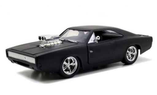 Dodge Charger 1/24 Jada Toys R/T Tuning matt-nero Fast & Furious Doms R/T modellino in miniatura